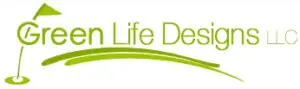 A green banner that says the life dental.