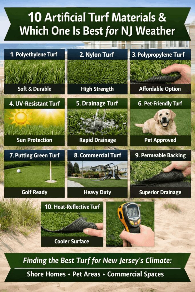 Best Artificial Turf NJ 10 Materials Compared (1)